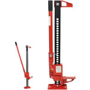 3Ton High Lift Farm Jacks 60Inch-6600LBS Off Road Jack, Heavy Duty Bumper Jacks, All Fit Tall Utility Farm Jack for Tractor, Truck, SUV, ATV,UTV