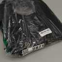 Upgraded Reinforced Pet Screen Door Thickened Cat Resistant Mesh Screen Door for Living Room, Bedroom, Patio, Dog Cat Scratch Proof Screen with Zipper Closure (Fits Door Size up to 32''x 80'', Black)