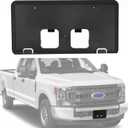 Replacement for Front Bumper License Plate Frame Bracket 2020-2022 Ford F250 F350 Super Duty LC3Z-17A385-AB