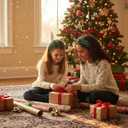 2 x 2Pcs Christmas Headbands for Women - Red Green Pearl Rhinestone Crystal Jeweled Headbands - Fashion Elegant Wide Top Knot Christmas Headband for Holiday Costumes for Women Accessories(Green) (Green)