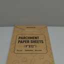 200 Pcs Parchment Paper Sheets, 9x13 In Non-Stick Precut Baking Parchment for Baking, Grilling, Air Fryer, Steaming, and More (Unbleached) - Quarter Sheet Size, Perfect for Bread, Cakes, Cookies