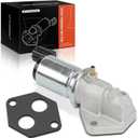 A-Premium Fuel Injection Idle Air Control Valve Compatible with Ford Explorer, Ranger 1998-2000 & Mazda B4000 1997-2000, 4.0L, Auxiliary Air Valve, Replace# ZZR520660, ZZR520660A