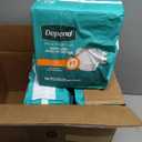 Depend Adult Diapers with Tabs, Incontinence Protection with Tabs, Unisex, Large (3549" Waist, over 170 lbs), Maximum Absorbency, 48 Count (3 Packs of 16)