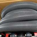 Sepetrel Professional Pool Vacuum Hose and Head Heavy Duty Hoses with Swivel Cuff and Weighted Flexible Vacuum Head, for Ingraound & Above Ground Pools 25-FT+Vacuum Head