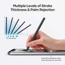 Stylus Pen for iPad 9th&10th Generation, 5 Mins Ultra Fast Charging Active Pencil Work for 2018-2023 iPad Air 3/4/5, iPad 6/7/8/9/10, Mini 5/6, Pro 11"/12.9", Black