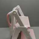 Orzbow Potty Training Seat, 2-IN-1 Toddler Potty Training Toilet with Step Stool, Stability Toilet Seat for Boys Girls with Splash Guard and Anti-Slip Pad, Adjustable Ladder & Potty Seat Height, Pink