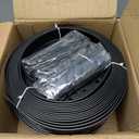 Gardzen 1.5" x 100' Landscape Edging Kit, Garden Edging Coil Comes with 120 Pcs Spikes, No Dig Lawn Border Design