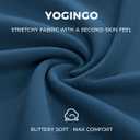 YOGINGO Womens Basic Square Neck Short Sleeve T Shirt Slim Fit Tee 2025 Summer Y2k Going Out Crop Tops Tight Sexy Shirts (Large)