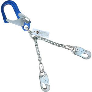 AFP Rebar Positioning Chain Assembly with Swivel Hook (Aluminum)