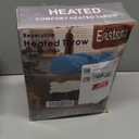 Heated Blanket Throw 50" x 60" Soft Ribbed Faux Fur Flannel Fast Heating 12 Heat Levels 112H Timer & Overheat Protection & Auto Shut-Off & ETL FCC & Machine Washable Heated Throw (Gray)