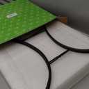 HONGLAND Bird Bath for Outside,15" Diameter Large Glass Birdbaths for Outdoors,Detachable Bird Baths Bowl with Metal Stand for Garden Patio Lawn Decor,19" Height - Green