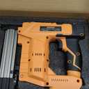 Brad Nailer for Dw 20V Battery,2 in 1 Nail Gun & Staple Gun with 1000 Nails &1000 Staples,18 Gauge Nail Gun for Wood CarpentryBattery Not Included (Yellow)