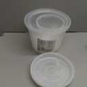 6/8/10 Inch Large Clear Nursery Pots with Drainage, 12 Pack Plastic Pots for Plants, Ideal Seedling Pots and Plant Pots for Vegetables, Orchids, Aloe, Indoor Outdoor Use (6 8 10 inch)