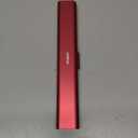 Aluminum Toothbrush Travel Case, Portable Travel Toothbrush Holder, Durable Manual Toothbrush Box Container for Traveling, Bathroom, Camping, Business Trip-Red (1 Pack (Standard)