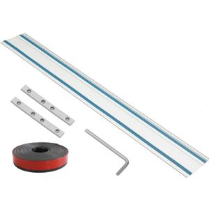 194368-5 55" Track Saw Guide Rail for Makita.Perfect fit Makita Track Saw, 55 in makita guide rail