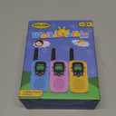 Walkie Talkies for Kids Games Outdoor Toys for 3-12 Year Old Boys Girls, 3 Miles Long Range Walkie Talkie to Camping Hiking, 4 Year Old Girl Birthday Gifts for 3 4 5 6 7 8 9 Year Old Boy Girl Gift (Blue&Pink&Yellow)