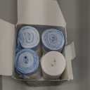 4 * 20 Count Trash Bags for Automatic Cat Litter Box Self Cleaning, Replacement Extra Large Liners for Robot Box, 4 Rolls Drawstring Waste Bags, 18 x 18 Inches4 Rolls/80 Counts