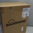 SoundAsleep Dream Series Luxury Air Mattress with ComfortCoil Technology & Built-in High Capacity Pump for Home & Camping- Double Height, Adjustable, Inflatable Blow Up, Portable - Queen Size (Black)