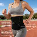 Soft Waist Cinchers Waist Trainer for women lower belly fat Reversible Design, Lumbar Support, Posture Correction (S)