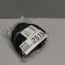  VEKDA Ear Muffs for Men Winter Warmers Foldable Men's Earmuffs Adjustable Suede Ear Covers for Cold Weather Black