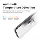 KIWIHOME Cooling Fan for PS5 Accessories, Upgraded Quiet Cooler Fan with Auto Speed, Controller USB3.0 Port & LED for PS5 2020 Only, Not for PlayStation 5 Slim/Pro, White