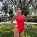 OQQ Women 2 Piece Bodysuit Mesh Ruched Sleeveless Turtle Neck Shapewear Body Suits One Piece Leotard Shirt Going Out Tops