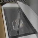 Tall Fabric Dresser for Bedroom, Vertical Storage Organizer Tower with 7 Drawers, Chest of Drawers with Bins, Steel Frame, Wood Top for Bedroom, Closet, Entryway Grey