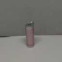 Metal Large Pill Organizer, Travel Weekly Pill Box, Portable Aluminum Alloy Waterproof Container, 7 Day Daily Medicine Organizer Holder for Vitamin, Fish Oil, Supplement Organizer, Pink