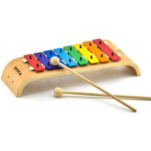 MUSICUBE Xylophone for Kids Wood Xylophone with Mallets Orff Music Instrument for Educational& Preschool Learning Baby Percussion Kit with Professional Tuning for Toddlers Gift Choice for Children age (50808)