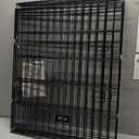 Dog Playpen - Foldable Metal Exercise Puppy Play Pen with 8 24x30in Panels - Indoor/Outdoor Pen with Door for Dogs, Cats or Small Animals by PETMAKER