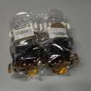 2 x Hair Clips for Women 3.5 Inch Medium Hair Claw Clips for Girls Thin Thick Hair Matte Banana Jaw Clips Hair Accessories for Women (Transparent)