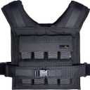 Weighted Vest Adjustable for Men and Women  Workout Weight Training Vest for Fitness, Running, Strength, Exercise & Cross Training (60 LB, 3M Reflective Grey)