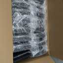 SIEDiNLAR 4x4 Pyramid Post Caps Waterproof Outdoor 4x4 Post Cover, Fits 3.5x3.5 4x4 Wood Vinyl Posts for Fence Deck Mailbox Patio (Black, 24 Pack)