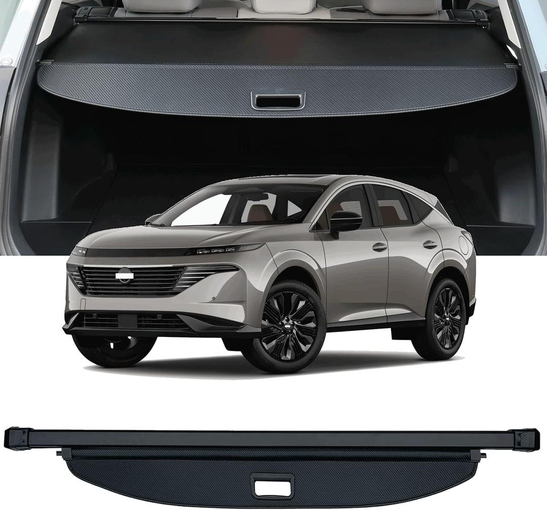 Cargo Cover Compatible with 2025 2026 Nissan Murano Trunk Cover Retractable Rear Trunk Security Cover SUV Accessories Shielding Shade Privacy Screen Cover Nissan Murano Cargo Cover