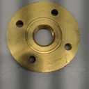 Supply Giant CSGG0034 3/4'' Female NPT Threaded Brass Floor Flange with Holes 125 Lead-Free, Durable, Brass Construction, Higher Corrosion Resistance, Economical & Easy to Install