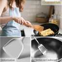 Natural 10-Piece Acacia Wooden Utensil Set, Exquisite Comfort Grip Wooden Spoons for Cooking with Utensils Holder