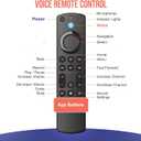 Replacement Remote for FireStick (2nd/3rd Gen), 4K Max, 4K (1st/2nd Gen), Lite, HD, Fit for Fire Smart TV Cube (1st/2nd/3rd Gen), Smart TV 3rd Gen with Voice Control