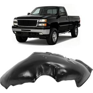 Front Fender Liner Inner Compatible with 2001-2007 Chevy Silverado/GMC Sierra 2500 HD 3500 Replacement for 15268589 15132711 GM1248165 GM1249165 (Driver Side)