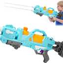 WaterGuns for Adult and Kids up to 3 Years Old, Strongest Full Auto Water Pistol High Capacity 700+ Water Blaster, 40 FT Range Powerful Classic Water Squirt, Summer Outdoor Swimming Pool Water Toy