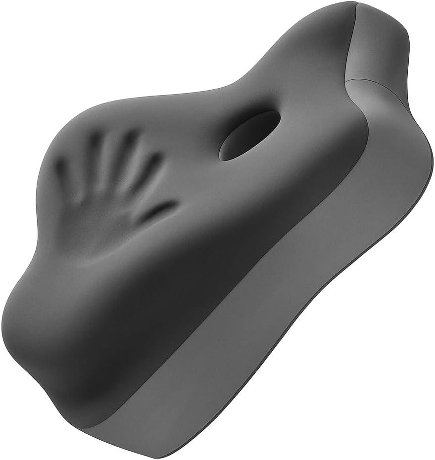 2026 Upgraded Multi-Functional Ergonomic Support Pillow for Premium Incheon Memory Foam Cushion for Yoga, Meditation, High-Density Slow-Rebound Core for Back, Waist & Leg Comfort(Double Grey)