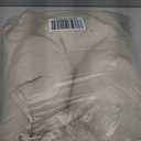 Beige Bistro Chair Cushions Set of 2, 15" Round Seat Chair Pads with Ties for Dining Room Patio