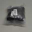 STARGAZ Clear PVC luggage cover, No Disassembly Suitcase Covers, 20 inch Zippered Luggage Cover, Waterproof carry on cover protector, luggage covers for suitcase TSA approved (Black, 22)