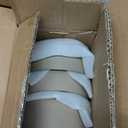 12 Pieces Dinnerware Sets,Plates and Bowls Sets,Handmade Reactive Glaze Dishes Set for 4 with at Least 10% Recycled Ceramic and the Raw Texture of the Clay (Angora Red)