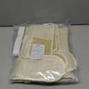 Air Conditioner Cover Indoor - Window Ac Covers for Inside, Windproof, Dustproof and Waterproof Window Air Conditioner Cover for Winter, Insulation for Wall Ac Unit 21"W x 15"H x 3.5"D, Beige