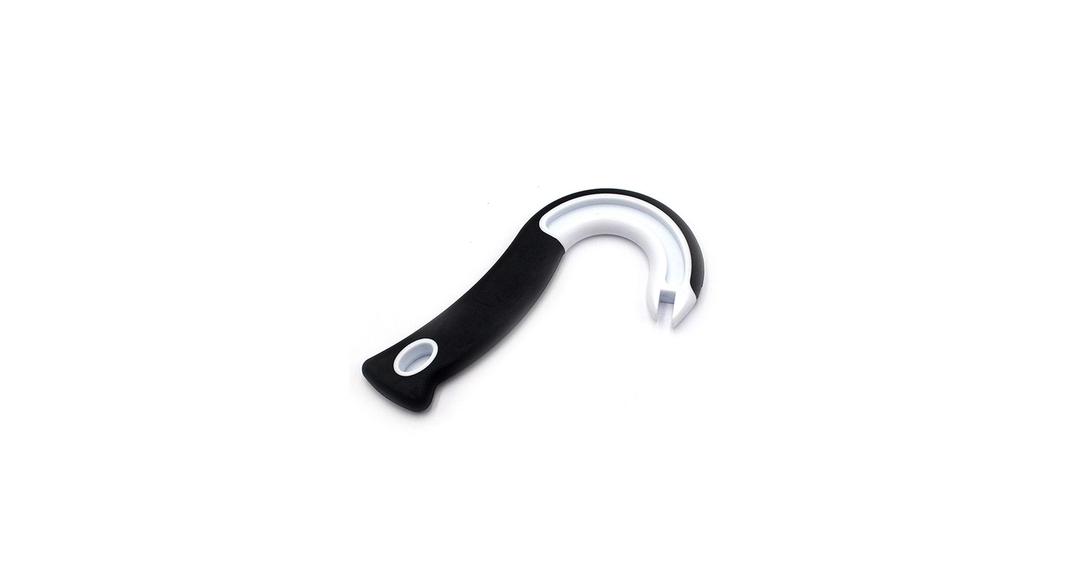 Ergonomic Hook Can Opener for Pull Tab Cans, Easy Grip Manual Lid Lifter Tool for Seniors and Arthritis, Durable Kitchen Gadget for Home and Camping Use, 6.1 * 3.5in