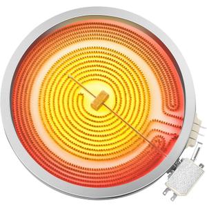 Upgraded WB30X24111 9-In Dual Range Radiant Surface Element by puxyblue - Compatible with GE Range Radiant Element 9 - Glass Cooktop Radiant Element(3100W 240V) Replaces 4465256 AP5989975 PS11729126