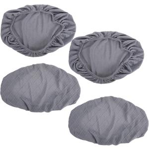 IMIKEYA 4Pcs Elastic Rectangle Stool Covers Thickened Cloth Protectors for Bar Stools Vanity Chairs and Salon Stools Soft for Kitchen and Dining Room Use