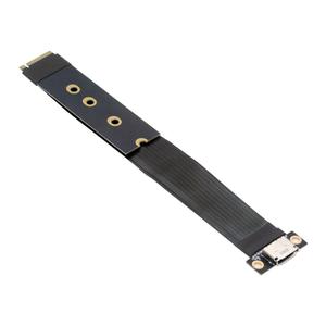 NFHK 2280 NGFF PCI-E4.0 M.2 M-Key to Oculink SFF-8612 SFF-8611 Host Cable 15cm for NVME U.2 SSD Egpu