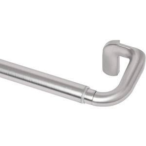 Umbra Twilight Curtain Rod Set  Wrap Around Design Ideal for Blackout or Room Darkening Panels, 28 to 48 Inches, Nickel