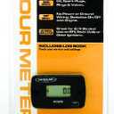 Hardline Products HR-8063 Hour Meter, Black